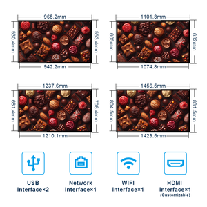 Pantalla Publicitaria Digital de 43 Pulgadas con Control Remoto por Batería, Android Windows, LED LCD Táctil, Kiosco para Eventos - Product Image 3