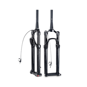 Fourche avant Retrospec 28,6 mm, axe 12x100 mm, suspension à air, réglage du rebond, VTT 29 pouces - Product Image 5