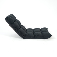 Chaise de sol de méditation japonaise avec support dorsal pour adultes Chaise de méditation de qualité supérieure avec dossier pliable réglable pour s'asseoir