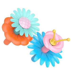 Juguetes de Bloques para Niñas, Juego de Ensamblaje de Flores, Juguetes Apilables, <span class=keywords><strong>Juegos</strong></span> de Construcción de Jardín de Mariposas y Flores DIY - Product Image 6