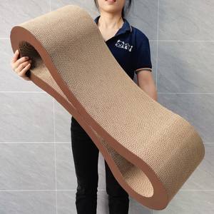 Pour <span class=keywords><strong>Amazon</strong></span> chat en forme de 8 planche à gratter moderne Durable chat nid Chaise Longue beau Internet célébrité arbre à chat - Product Image 6