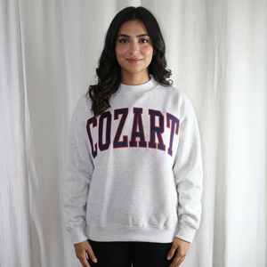 COZART Men's Hoodie 100% Cotton Winter Hooded Applique Embroidery Wide <b>Neck</b> Finer Threads - Product Image 1