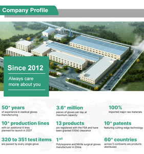 Одноразовые синтетические перчатки из латекса и винила без крема и пудры, подходят для высокоинфицируемых областей - Product Image 6