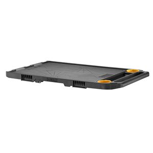 Bandeja de Almacenamiento de Herramientas DeWalt con Rejilla de Medición y Portavasos para Organización de Taller - Product Image 1
