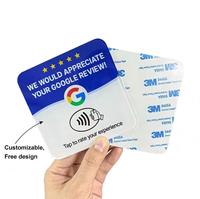 Autocollant NFC de table avec connexion rapide sans application, connexion à une touche, puce 1K 13,56 MHz pour restaurants et commerces de détail