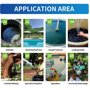 Bomba Solar Centrífuga QY 6JTSC70-20-D216/2500, 3750W, 20m de Altura, 70m/H |   Salida de 1.25 Pulgadas |   Alta Presión de Acero Inoxidable de 48 V CC | - Product Image 5