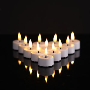 Mermei's 3D Real Flame Home Decoration Battery Operated Led <strong>Candle</strong> Flameless Led Tealight <strong>Candle</strong> - Product Image 5