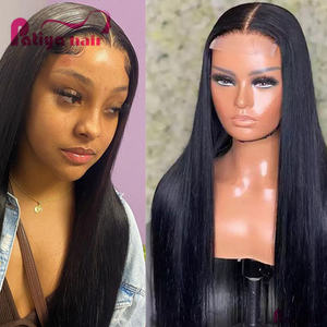 <span class=keywords><strong>Boutique</strong></span> en ligne suisse dentelle transparente 4x4 fermeture perruque perruques de cheveux humains 5x5 os perruque de cheveux raides indien original cheveux bruts pour les femmes - Product Image 5