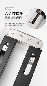 Mesa Plegable de Aleación de Aluminio GQK, Diseño de Lujo, Multifuncional, Barra Telescópica Oculta, Plegado Invisible, Ahorro de Espacio - Product Image 4