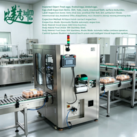Machine automatique d'inspection et de tri des œufs avec détection visuelle par IA, pesage précis et élimination des œufs défectueux