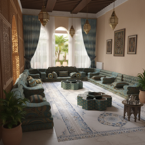 Traditional Arabic Majlis <b>Sofa</b> <b>Moroccan</b> Style Modern Living Room Furniture Maghribi Majles Arabia - Product Image 3