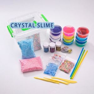 2020 Hot Sale Educational DIY <b>Toy</b> Crystal Clear Charms Lab <b>Slime</b> Kit - Product Image 4