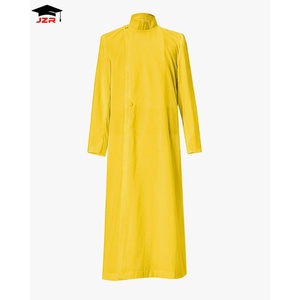Matte Maroon <strong>Anglican</strong> Clergy Cassock Robe Long Sleeve for <strong>Priests</strong> <strong>Anglican</strong> Choir Cassock Robe with Lining - Product Image 5