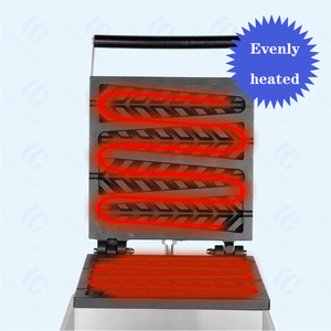 Commercial Non-stick Lollipop <b>Waffle</b> Maker / Christmas Tree Snack <b>Machine</b> - Product Image 6