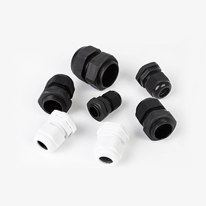 ขั้วต่อพลาสติก IP68กันน้ำพร้อม PG7 CE ข้อต่อสายไนล่อนแบบมีหมายเลขพีจี - Product Image 4