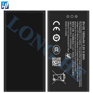 Batterie de remplacement pour téléphone portable 3.8V 1800mAh BV-5S pour Nokia X2 <span class=keywords><strong>X2D</strong></span> X2DS RM-1013 - Product Image 3