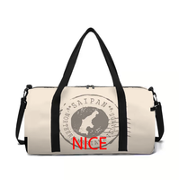 Sac de voyage personnalisé motif Saipan, sac à main portable pour la gym, l'exercice, l'école, les voyages et les trajets de courte distance