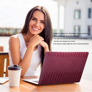 Custodia Rigida Personalizzata in Pelle PU Effetto Coccodrillo per Laptop <span class=keywords><strong>MacBook</strong></span> Neo Air <span class=keywords><strong>13</strong></span> <span class=keywords><strong>13</strong></span>.3 <span class=keywords><strong>13</strong></span>.6 15 Pro <span class=keywords><strong>13</strong></span> 14 16 Pollici M5 M4 M2 - Product Image 3