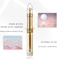 Crème instantanée pour les yeux 60 secondes marque privée 1ml maquillage anti-rides crème d'élimination des cernes avec curcuma comme ingrédient principal