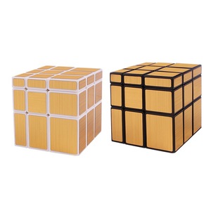 Yuxin Ice Kirin 3x3 Rubik's Cube <b>Mirror</b> Style Brain-Boosting Puzzle For Teenagers 7 14 Years Old Unisex <b>Plastic</b> Toy - Product Image 2