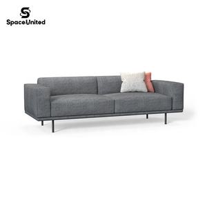 अंतरिक्ष-एकीकृत इतालवी शैली प्रीमियम फैब्रिक कार्यालय प्रतीक्षा क्षेत्र मॉड्यूलर दो सीटर सोफा - Product Image 5
