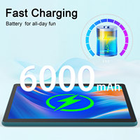 Tablette Android 10.1 pouces 32 Go Tablettes Ordinateur 10.1 pouces IPS HD Display 2.4G + 5G + WiFi6 WiFi 10.1 "Tablette PC