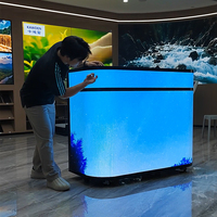 Pantalla LED a Todo Color P1.86/P2.5 4K HDR10 de Kawden, Gran Venta, para Cabina de DJ, Mostrador, Tienda, Supermercado, Garantía de 3 Años