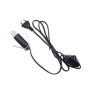 1.8m cordon d'alimentation câble E14 prise de lampe avec fil d'interrupteur pour lampe à sel pendentif <span class=keywords><strong>ampoule</strong></span> LED <span class=keywords><strong>suspension</strong></span> support de <span class=keywords><strong>suspension</strong></span> prise ue - Product Image 2
