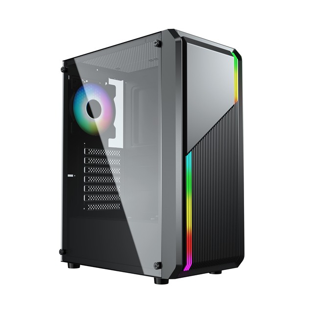 Computer Case Desktop Pc Gaming Case Computer Parts and Accessories