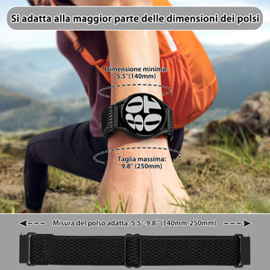 Correas de <span class=keywords><strong>Reloj</strong></span> de Nailon Elásticas Ajustables de 24 mm con Liberación Rápida, Venta Directa de Fábrica al Por Mayor, Correa de <span class=keywords><strong>Reloj</strong></span> de 24 mm para <span class=keywords><strong>Hombre</strong></span> y Mujer - Product Image 3