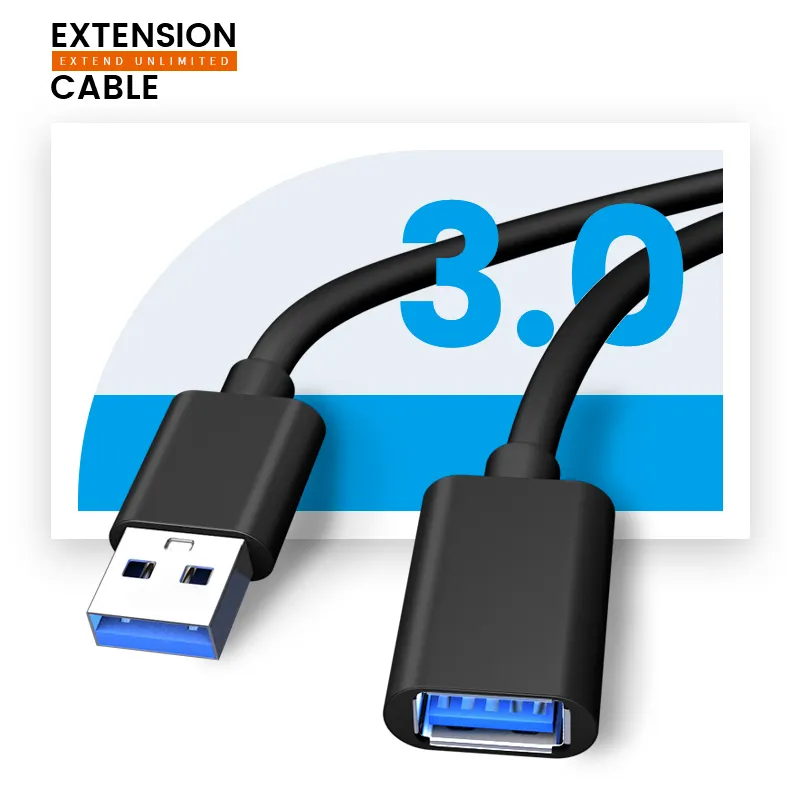High Quality Female to male usb 3.0 extension cable cord