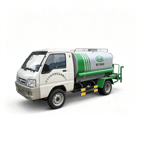 Camion arroseur multifonction électrique chinois 5 m³ pour le nettoyage des rues et la pulvérisation d'eau, camion-citerne à vendre