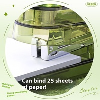 Mini agrafeuse en métal rotative à 360 degrés Agrafeuse domestique robuste pour étudiants et bureau Papeterie en gros