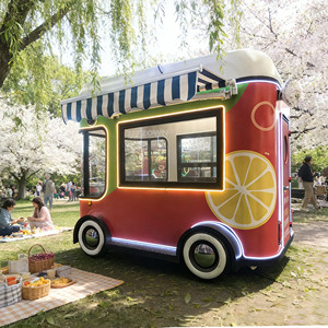 Luxury Mobile Food Cart <b>Trailer</b> for Outdoor Catering Events - Product Image 1