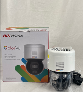 Caméra mini-dôme PT <span class=keywords><strong>WiFi</strong></span> <span class=keywords><strong>Hikvision</strong></span> DS-2DE3A400BW-DE/W 4MP ColorVu, objectif 4 mm, lumière blanche 30 m, audio bidirectionnel, IP66, PoE - Product Image 5