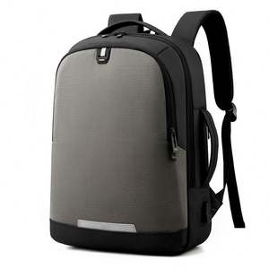 Mochila para Portátil de Cuero Reflectante de 15.6 Pulgadas, Fabricada en China, Moderna, Promocional, para Estudiantes, Adolescentes, Viajes, Negocios - Product Image 1