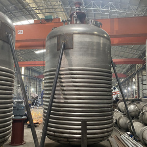 Tanques De Mezcla Cosmética Reactor De 1200 Litros Sellador De Polímero Línea De Producción De Emulsión - Product Image 3