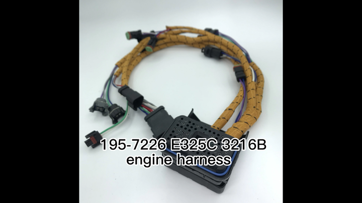 ラカセイ 8-98002897-8 4HK1 Engine Wire Harness 8980028978 for ZAX240