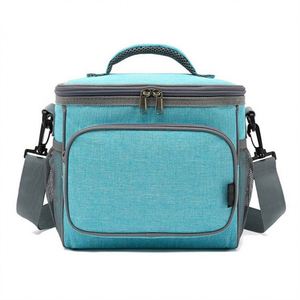 Bolsa Térmica Grande Aislada para Almuerzo, Personalizable con Logotipo, Reutilizable, de Oxford 600D, para Oficina, Viajes, Picnic, Bolsa Térmica Suave - Product Image 1