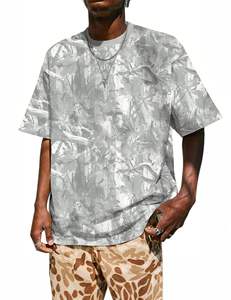เสื้อยืดคอกลมผู้ชายรุ่นใหม่ปี 2026 ลายใบไม้แห้ง แห้งเร็ว แฟชั่นทันสมัย เสื้อยืดผ้าฝ้ายผสมโพลีเอสเตอร์ - Product Image 2