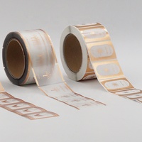 Étiquette adhésive imperméable à l'eau en feuille d'or pour conception de Logo de bande personnalisée
