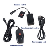 Amrobuste FM1500 télécommande verticale LED anti-vol coque en acier micro moustique brouillard brouillard glace sèche machine de brumisation thermique