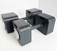 Ensemble d'Haltères Ajustables 3-en-1: Haltères, Kettlebells et Barre de Musculation pour un Entraînement Polyvalent
