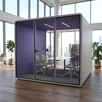 Cabine insonorisée modulaire pour bureau, studio d'enregistrement, podcast et chant