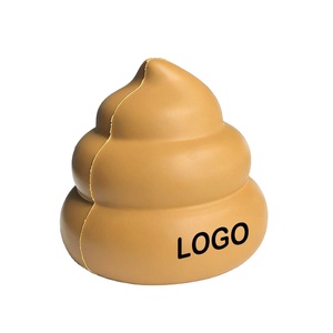Promo : Balle anti-stress à presser en forme de caca, soulage la douleur aux mains, cadeau humoristique décoratif sur le thème de la propreté - Product Image 1