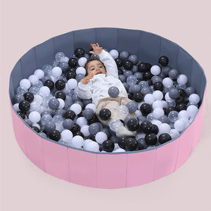 Nouvel arrivage Promotion fabricant bas prix Oxford bleu clair amovible <span class=keywords><strong>pliable</strong></span> Portable bébé jouer Soft Ball Pit - Product Image 5