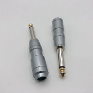 Coque en cuivre de haute qualité grand 2 cœurs TS 6.35mm <span class=keywords><strong>Jack</strong></span> Mono Microphone <span class=keywords><strong>prise</strong></span> 6.3mm Console de mixage connecteur Audio - Product Image 6