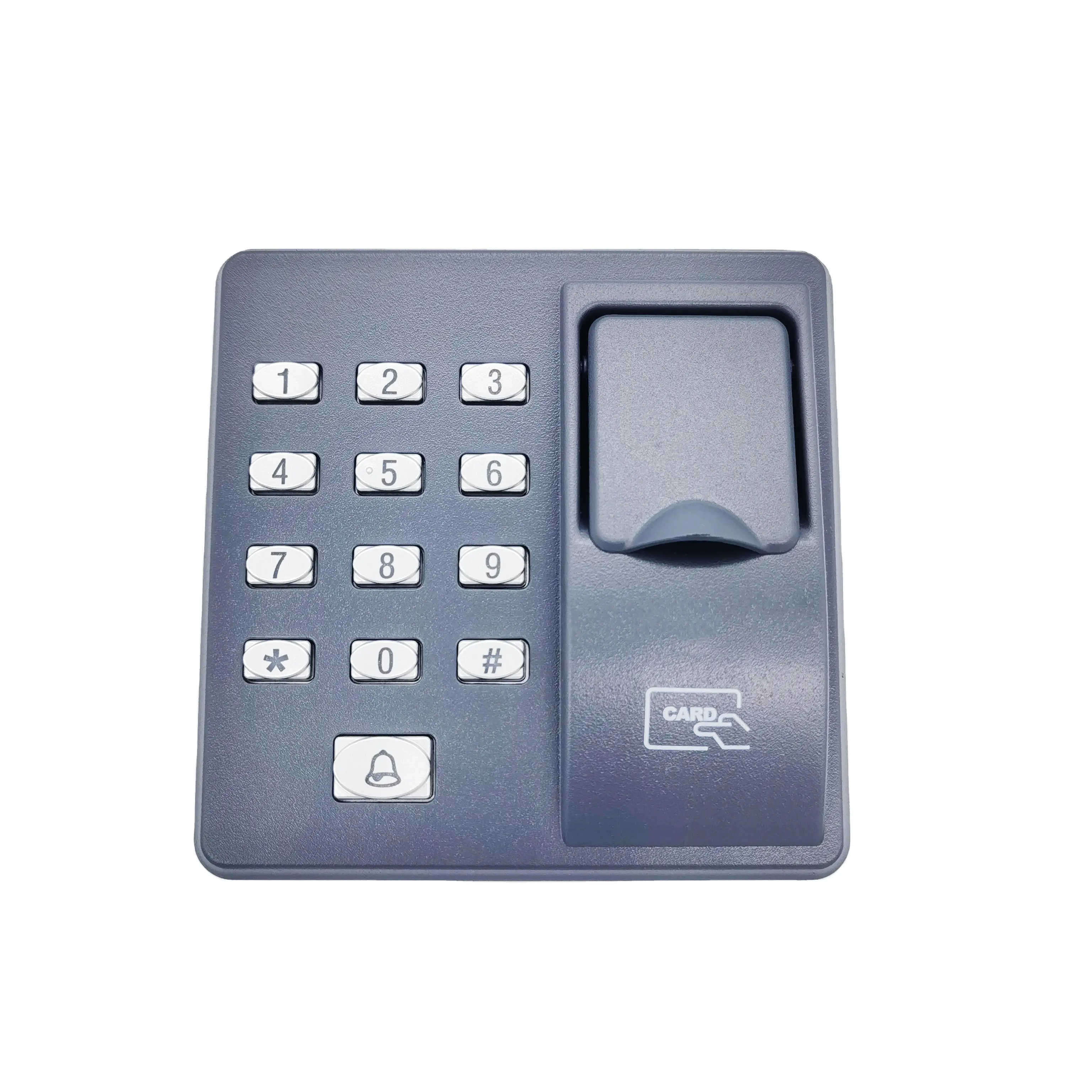 QBYteco ZK X6 Máquina de controle de acesso por impressão digital biométrica, leitor RFID elétrico digital, sistema de código de sensor para fechadura de porta