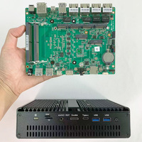 Mini PC Industrial con IA Integrada, 4 NVME OEM, Mikrotik Ubuntu Soft Router, AMD Ryzen R5-7640HS R7-8845HS, Linux, Firewall