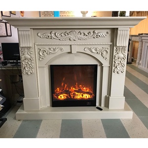 Chimenea <span class=keywords><strong>de</strong></span> mármol escultura mano OEM <span class=keywords><strong>precio</strong></span> <span class=keywords><strong>de</strong></span> fábrica piedra artificial BOTON STONE - Product Image 4